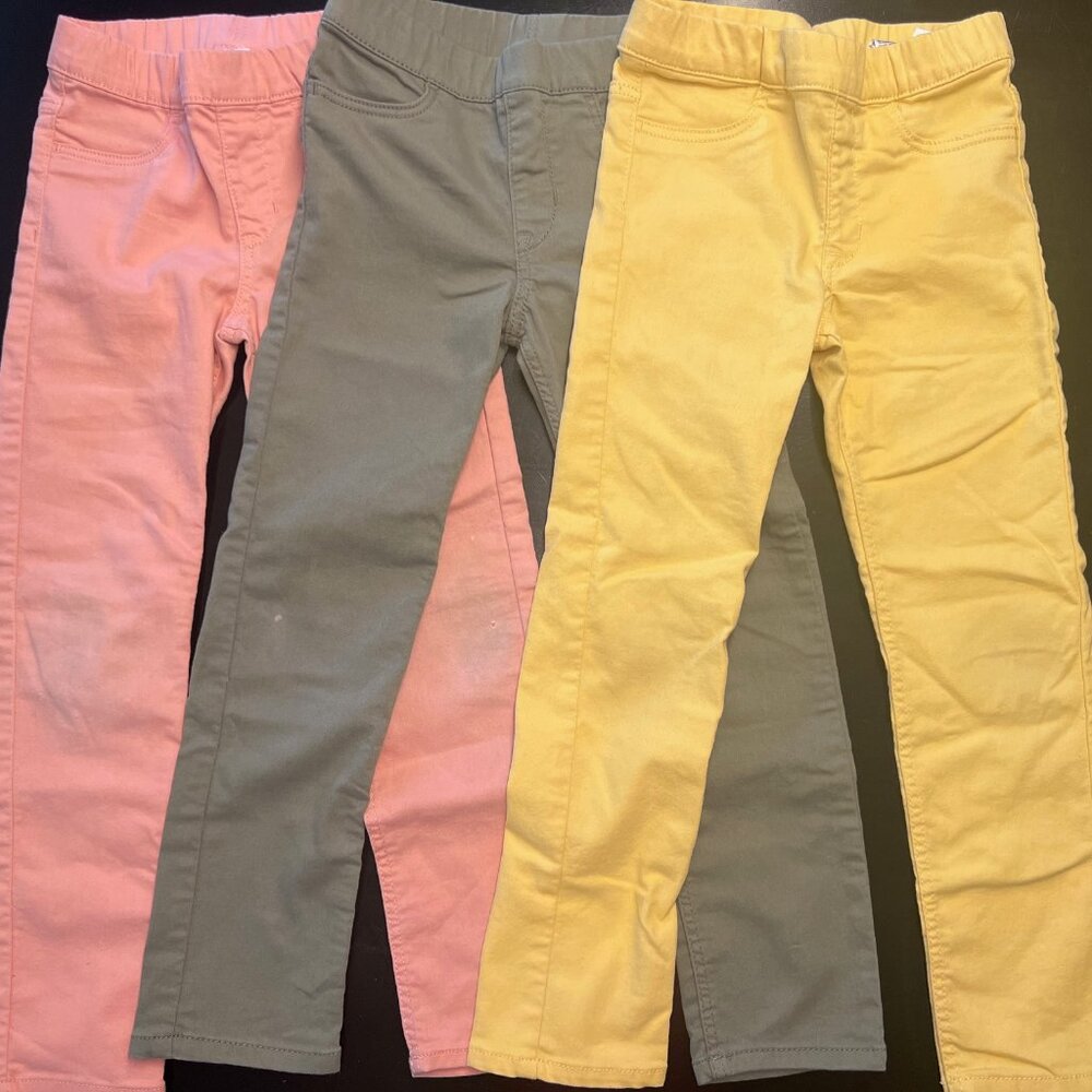 H&M Cotton Treggings - Set of 3 - Size 6